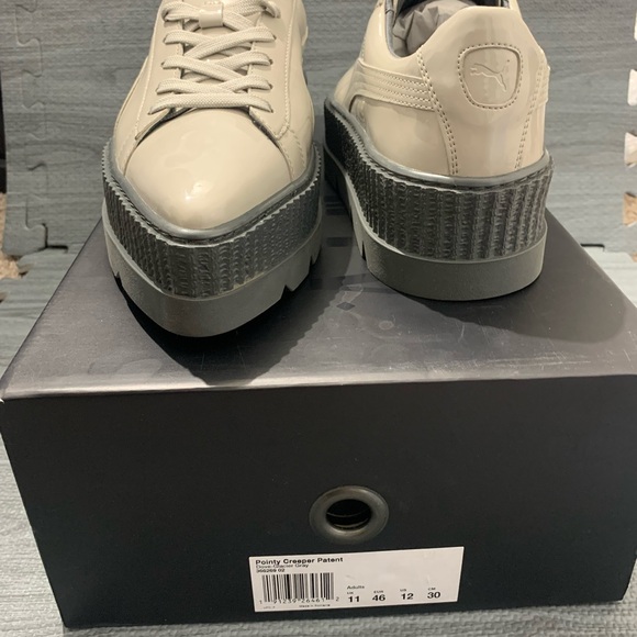 Puma Fenty by Rihanna Pointy Creeper Patent Dove - Picture 7 of 8
